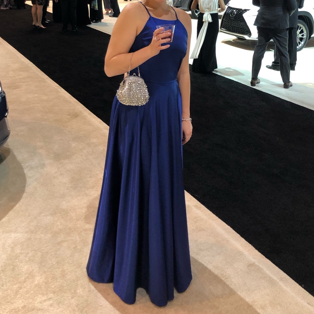 Royal Blue Formal Dress